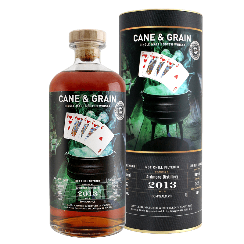 蘇格蘭麥凱利CANE & GRAIN ARDMORE 2013單一桶單一麥芽威士忌原酒 60.4%
