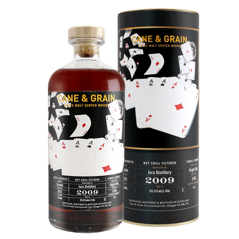 蘇格蘭麥凱利CANE & GRAIN JURA 2009單一桶單一麥芽威士忌原酒 55.5% 蘇格蘭麥凱利CANE & GRAIN JURA 2009單一桶單一麥芽威士忌原酒 55.5%