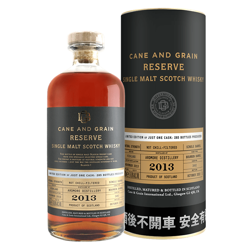 蘇格蘭麥凱利CANE & GRAIN ARDMORE 2013單一桶單一麥芽威士忌原酒 61.6%