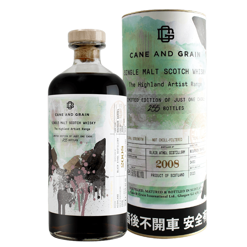 蘇格蘭麥凱利CANE & GRAIN BLAIR ATHOL 2008單一桶單一麥芽威士忌原酒 57.6%