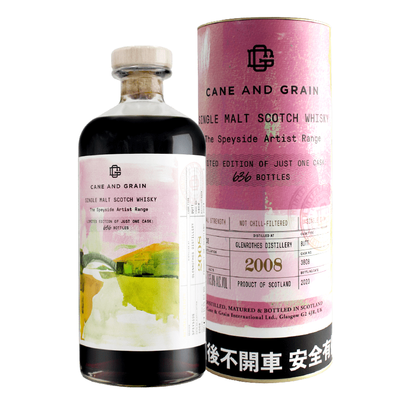 蘇格蘭麥凱利CANE & GRAIN GLENROTHES 2008單一桶單一麥芽威士忌原酒 65%