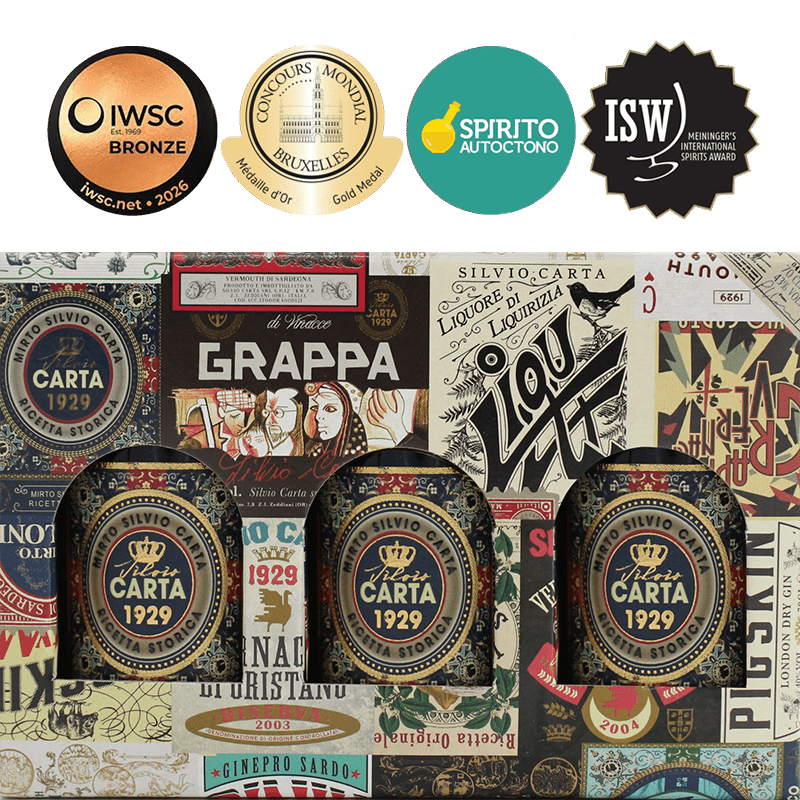 SILVIO CARTA MIRTO RICETTA STORICA 30%