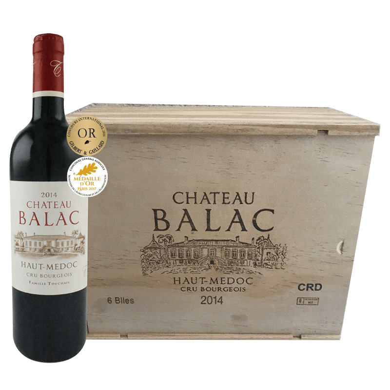 FRANCE HAUT MÉDOC 2014 CHATEAU BALAC 13%