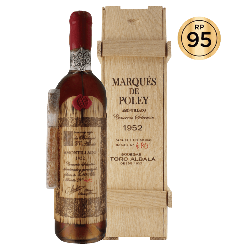 西班牙艾比酷羅 1952/2022 Amontillado雪莉酒木盒 22 %